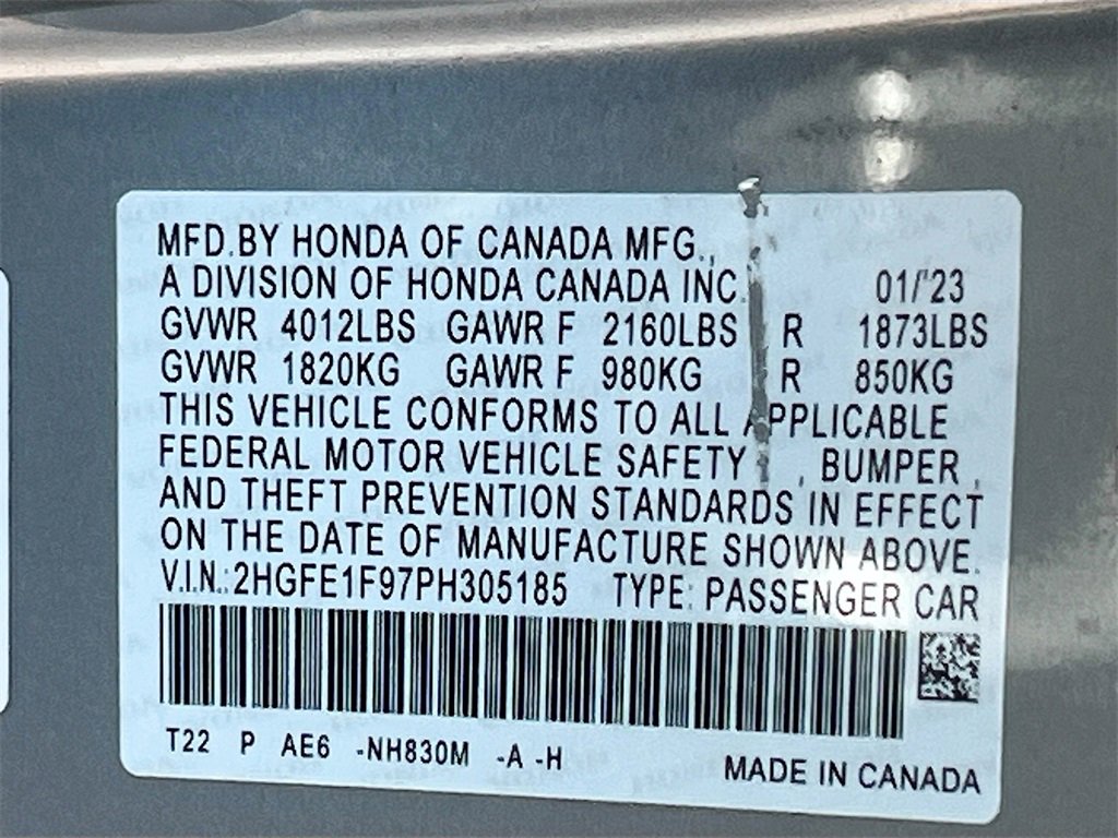 Used 2023 Honda Civic Touring image 33