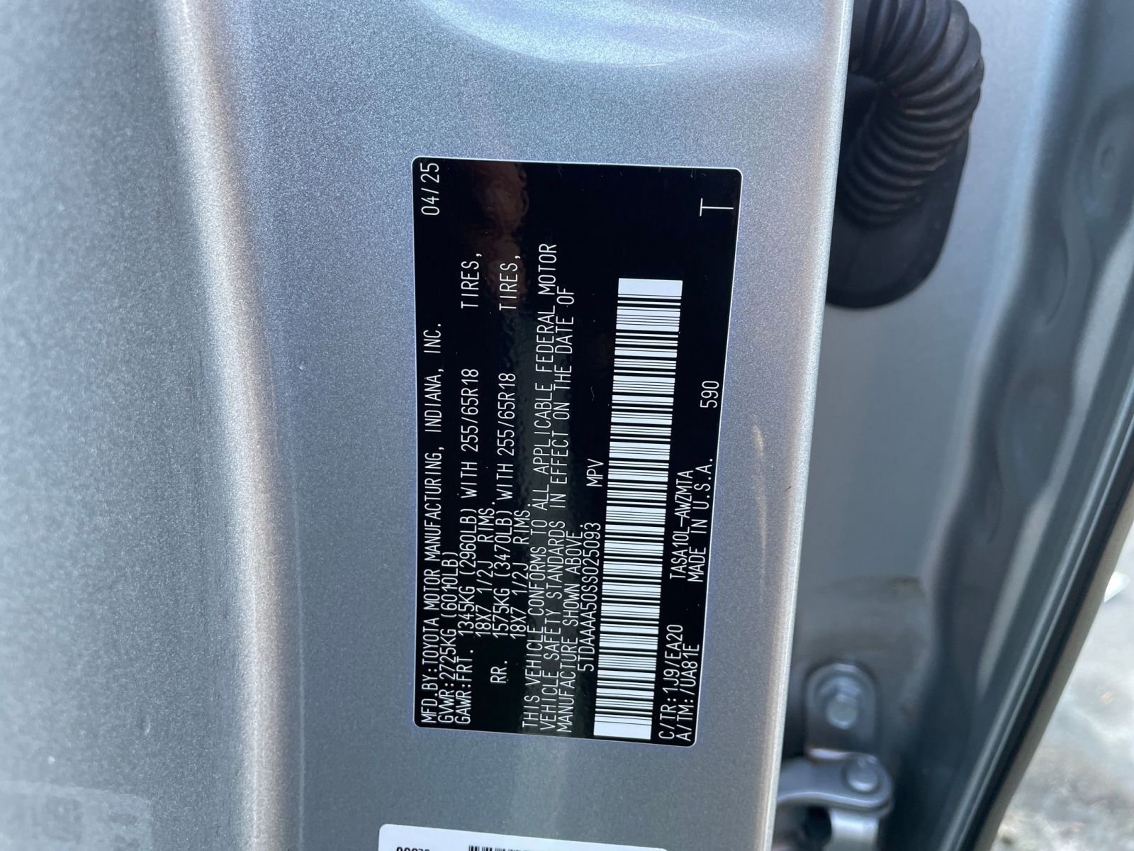 Used 2025 Toyota Grand Highlander FWD image 32