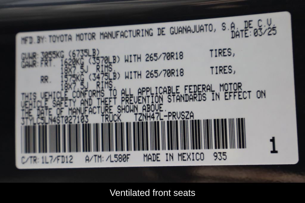 Used 2025 Toyota Tacoma Limited image 23