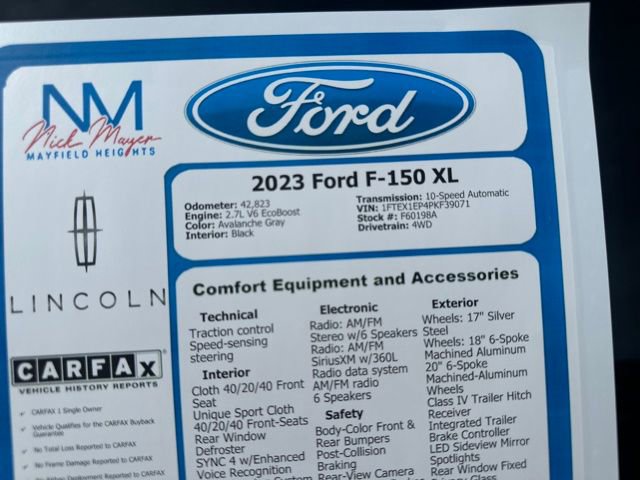 Certified 2023 Ford F150 XL w/ STX Appearance Package image 40