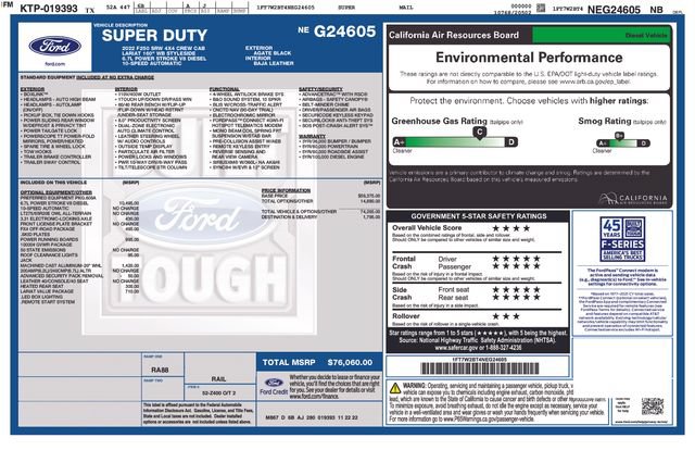 Used 2022 Ford F250 Lariat w/ Lariat Value Package AWD/4WD image 19
