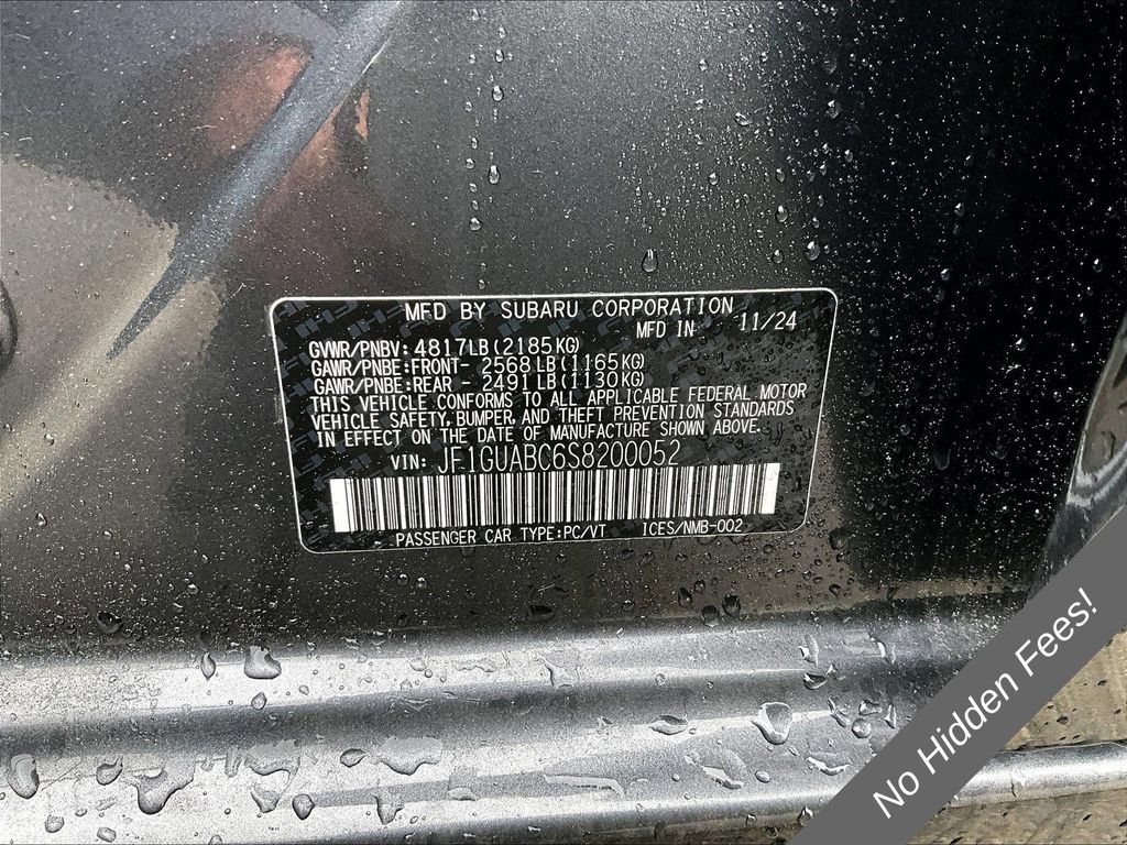 Used 2025 Subaru Impreza 2.0i AWD/4WD image 29
