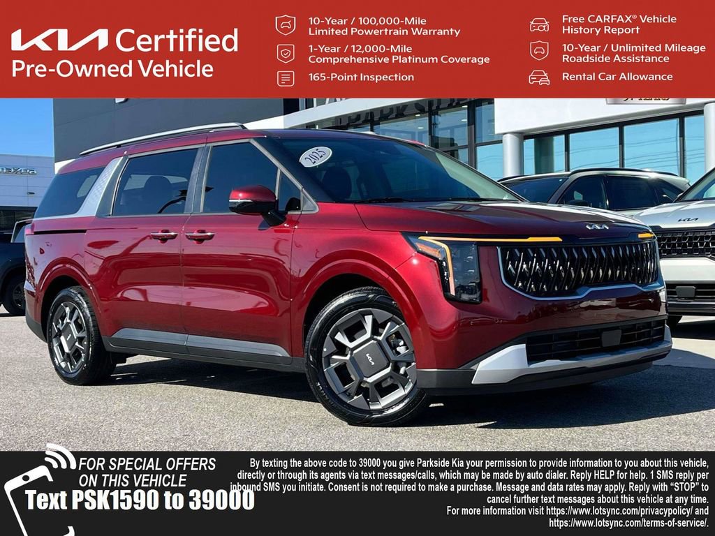 Certified 2025 Kia Carnival EX