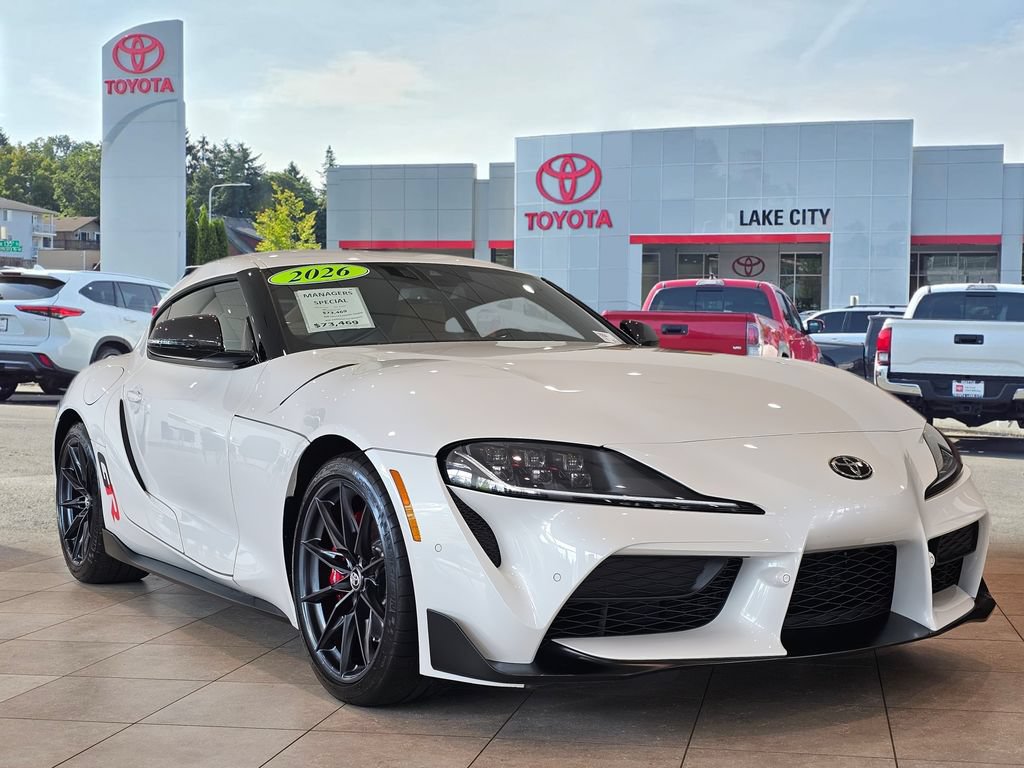 Certified 2026 Toyota Supra Premium w/ Driver Assist Package RWD image 1