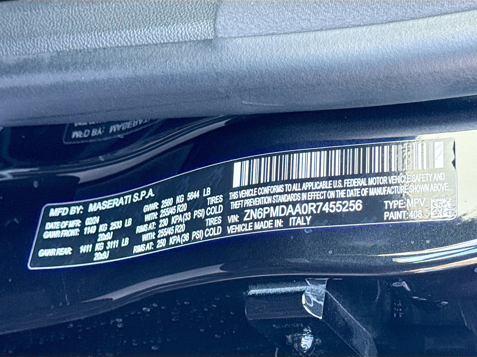 Certified 2024 Maserati Grecale GT image 44