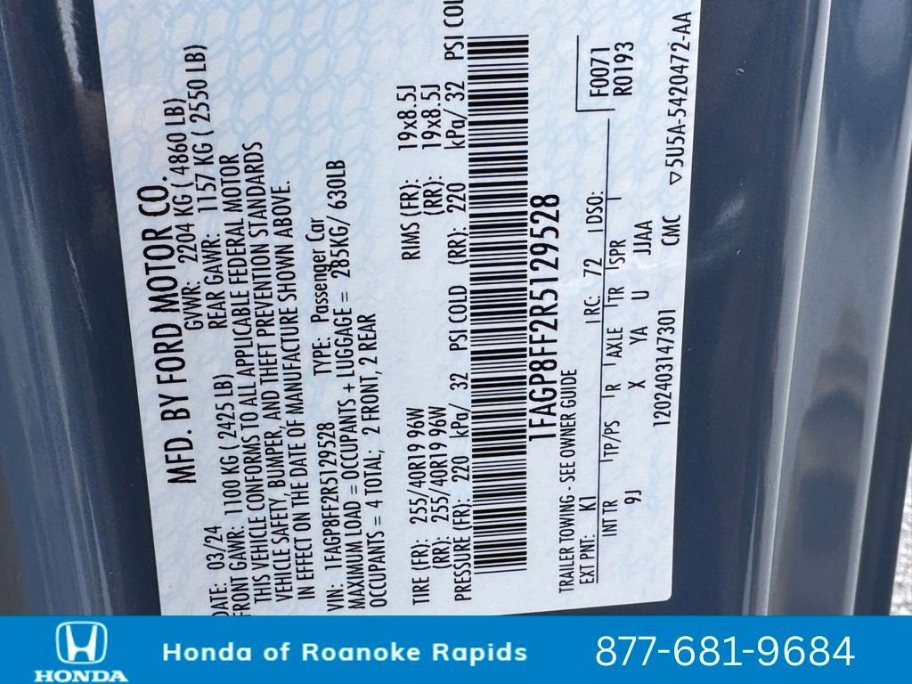 Used 2024 Ford Mustang GT Premium image 47