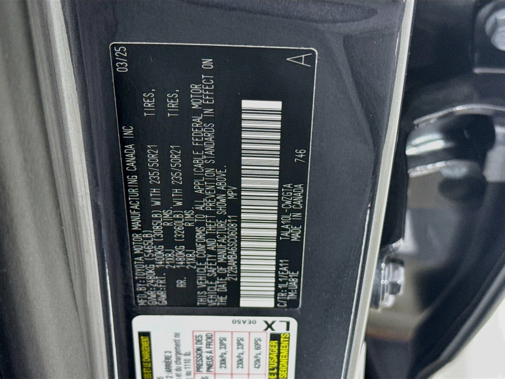 Certified 2025 Lexus RX 350 F Sport w/ Convenience Package FWD image 31