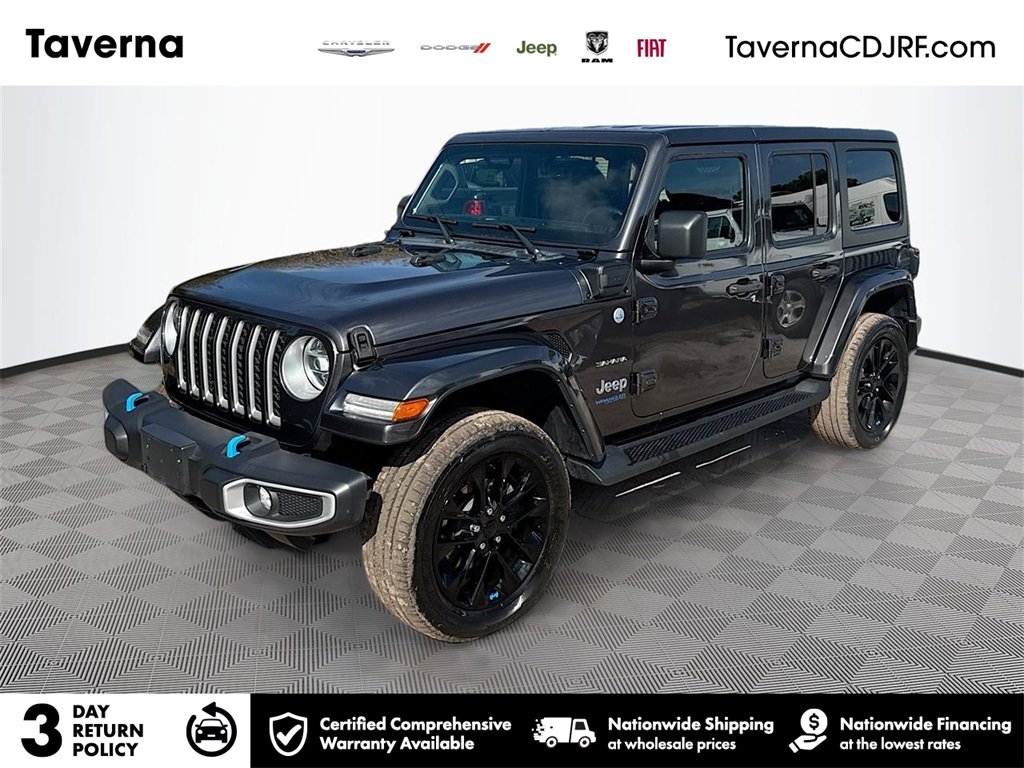 Used 2022 Jeep Wrangler Unlimited Sahara w/ Cold Weather Group