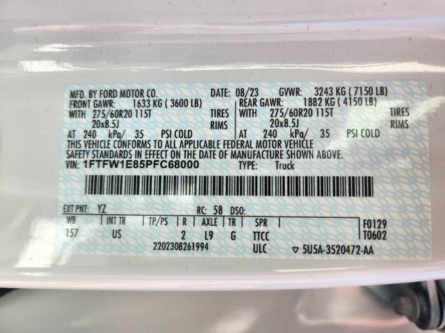 Certified 2023 Ford F150 XLT w/ Equipment Group 302A High AWD/4WD image 27