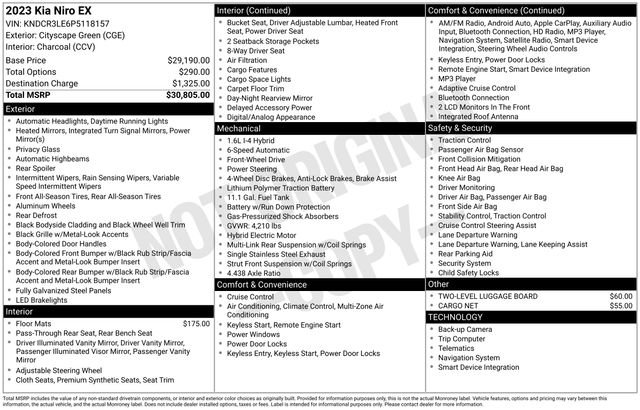 Used 2023 Kia Niro EX image 29