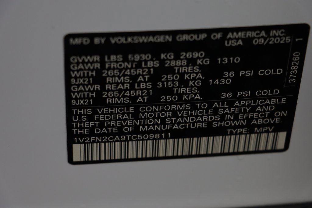 New 2026 Volkswagen Atlas SEL Premium R-Line image 25