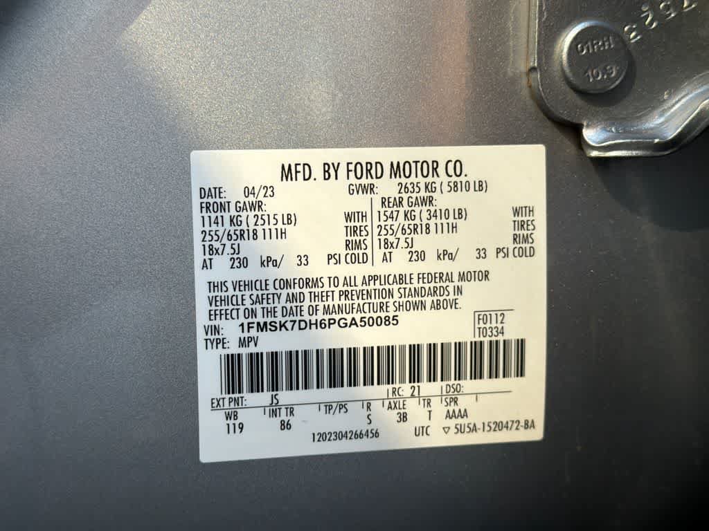 Used 2023 Ford Explorer XLT RWD image 35