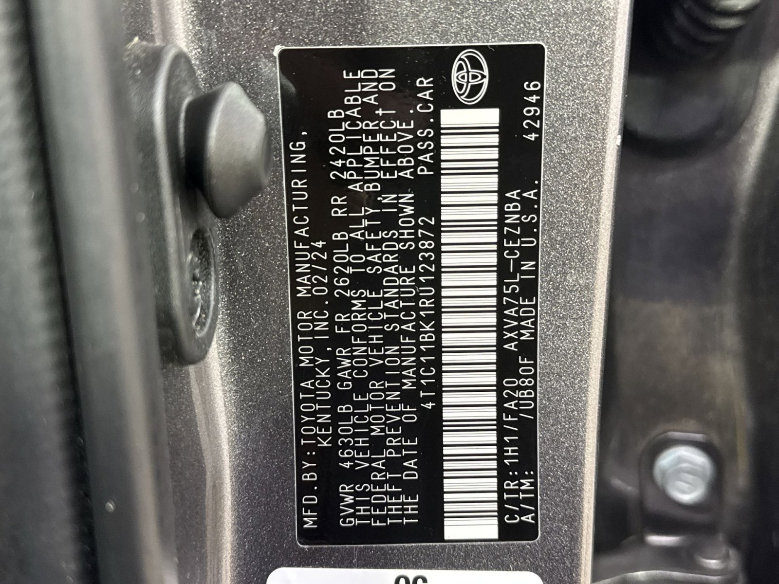 Used 2024 Toyota Camry LE image 33