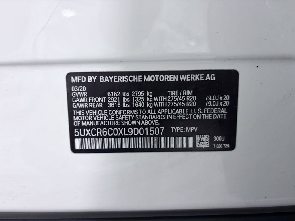 Used 2020 BMW X5 xDrive40i w/ Convenience Package AWD/4WD image 24