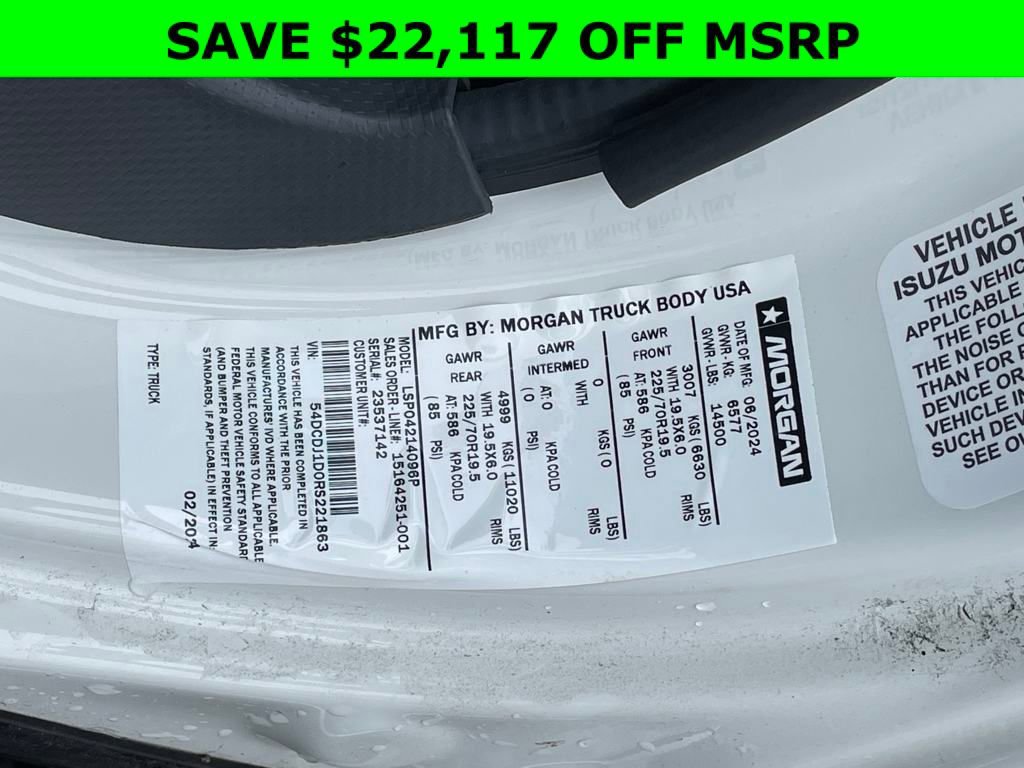 New 2024 Chevrolet Low Cab Forward image 30