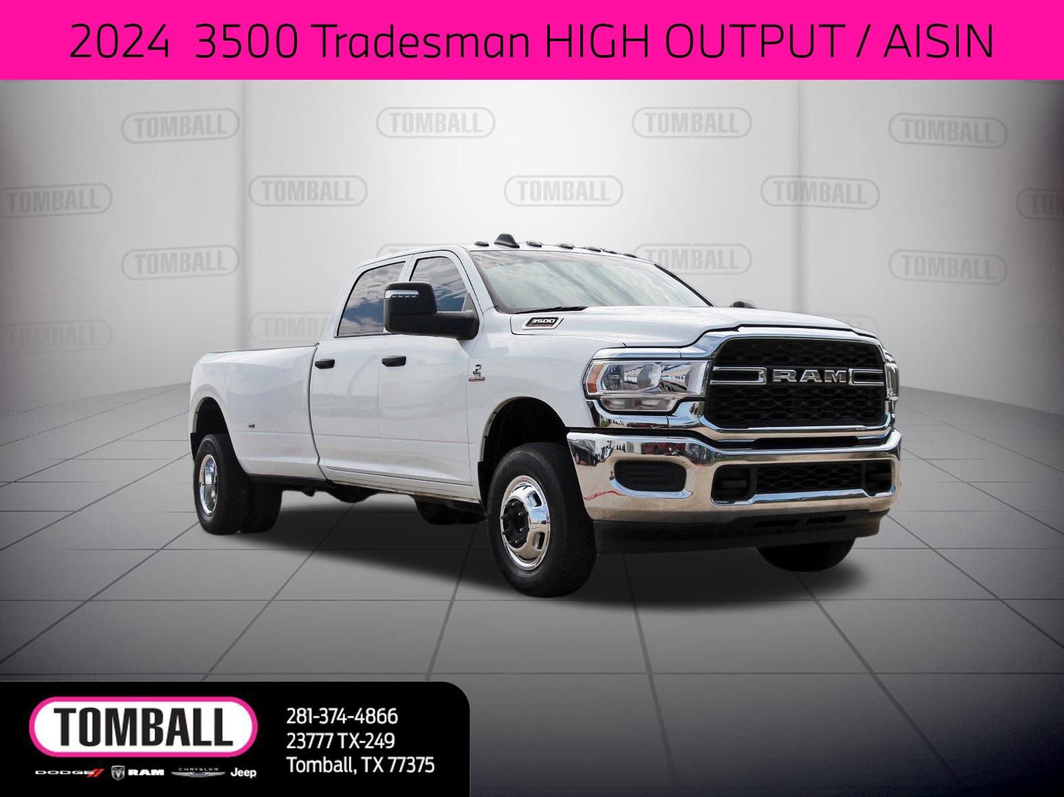 Used 2024 RAM 3500 Tradesman w/ Chrome Appearance Group