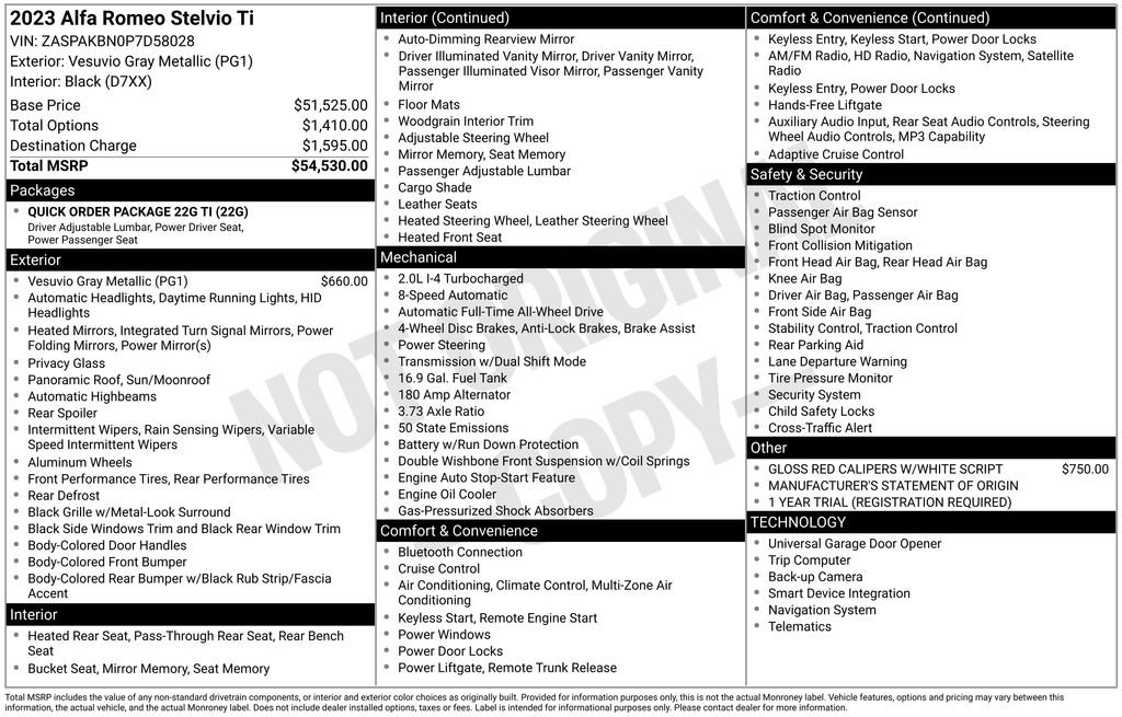 Used 2023 Alfa Romeo Stelvio Ti image 4
