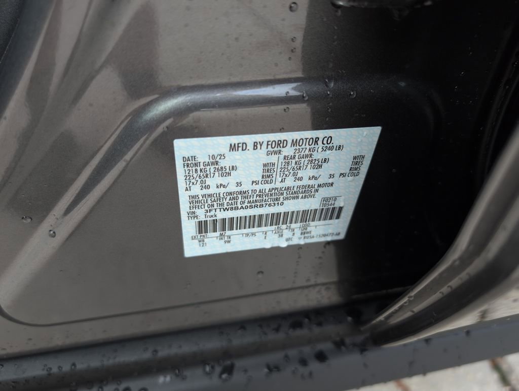 New 2025 Ford Maverick XL w/ Equipment Group 102A image 33