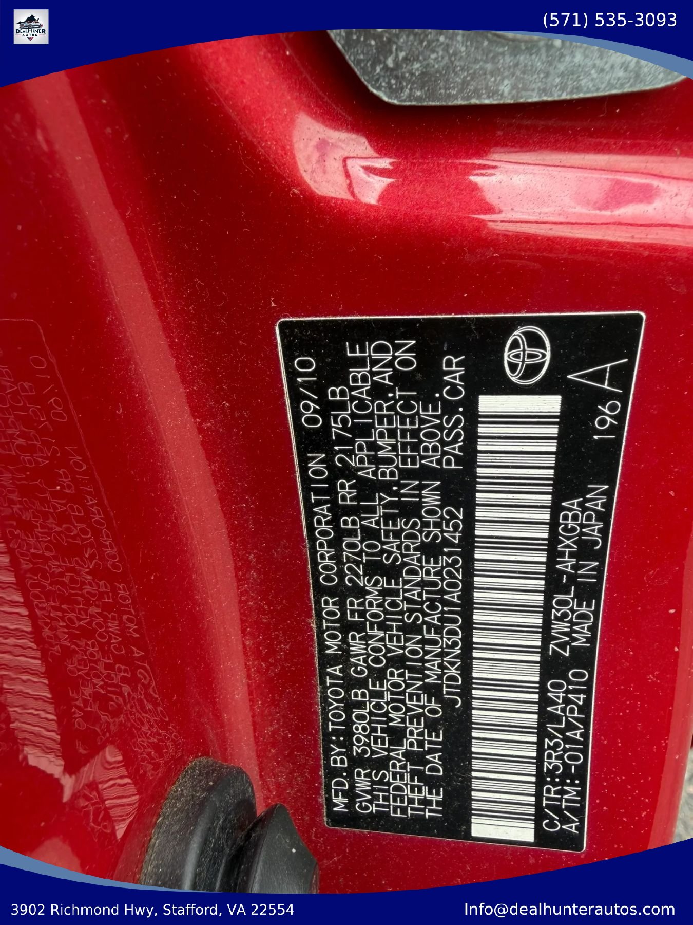 Used 2010 Toyota Prius Five FWD image 28