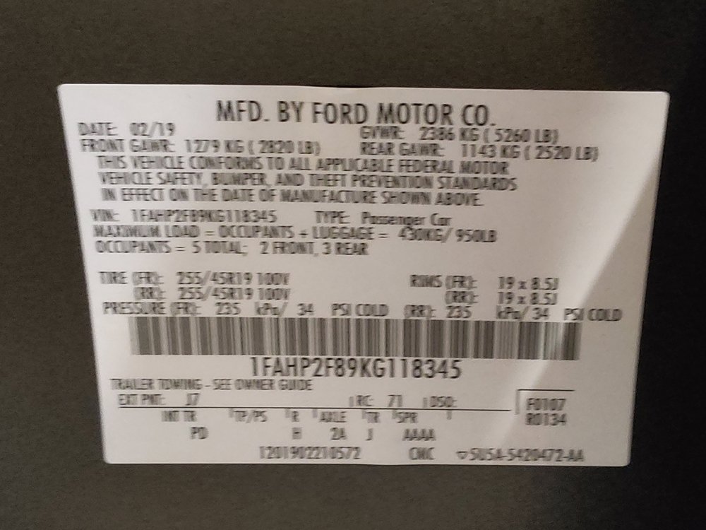 Used 2019 Ford Taurus Limited FWD image 33