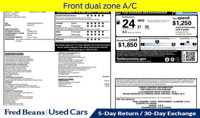 Used 2023 Hyundai Santa Fe Calligraphy w/ Cargo Package image 16