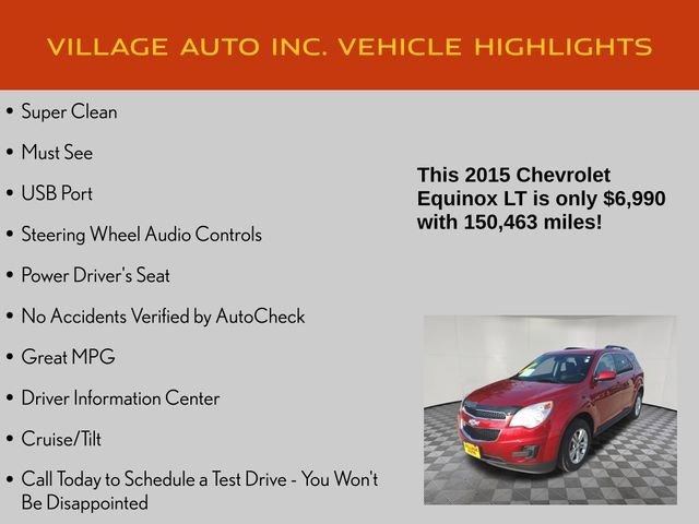 Used 2015 Chevrolet Equinox LT w/ Driver Convenience Package image 7
