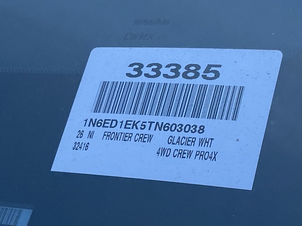 New 2026 Nissan Frontier PRO-4X w/ Pro-4x Convenience Package image 21