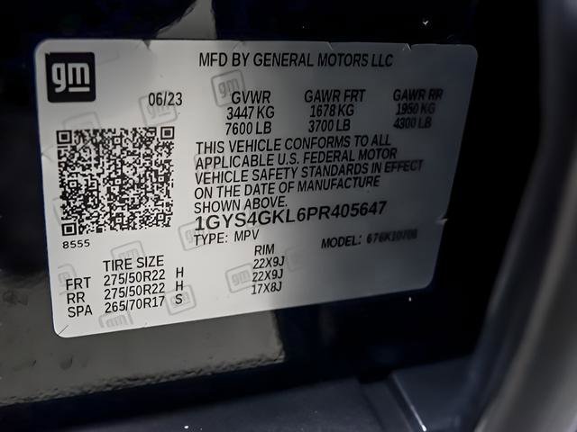 Used 2023 Cadillac Escalade Sport Platinum w/ LPO, ONYX Package image 38