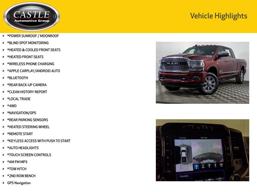 Used 2019 RAM 3500 Limited AWD/4WD image 3