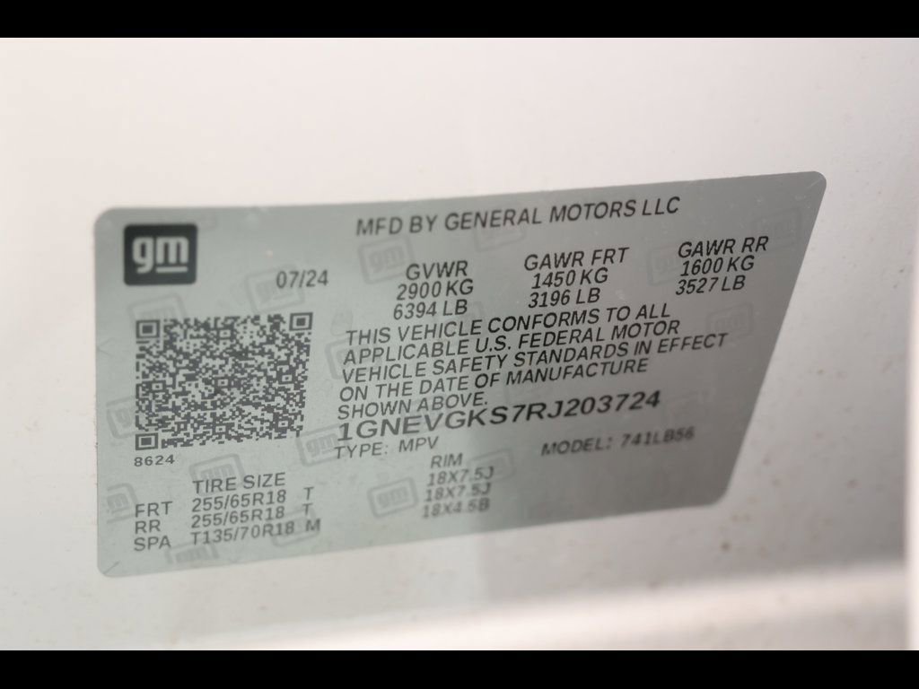 Used 2024 Chevrolet Traverse LT w/ Enhanced Driving Package AWD/4WD image 30