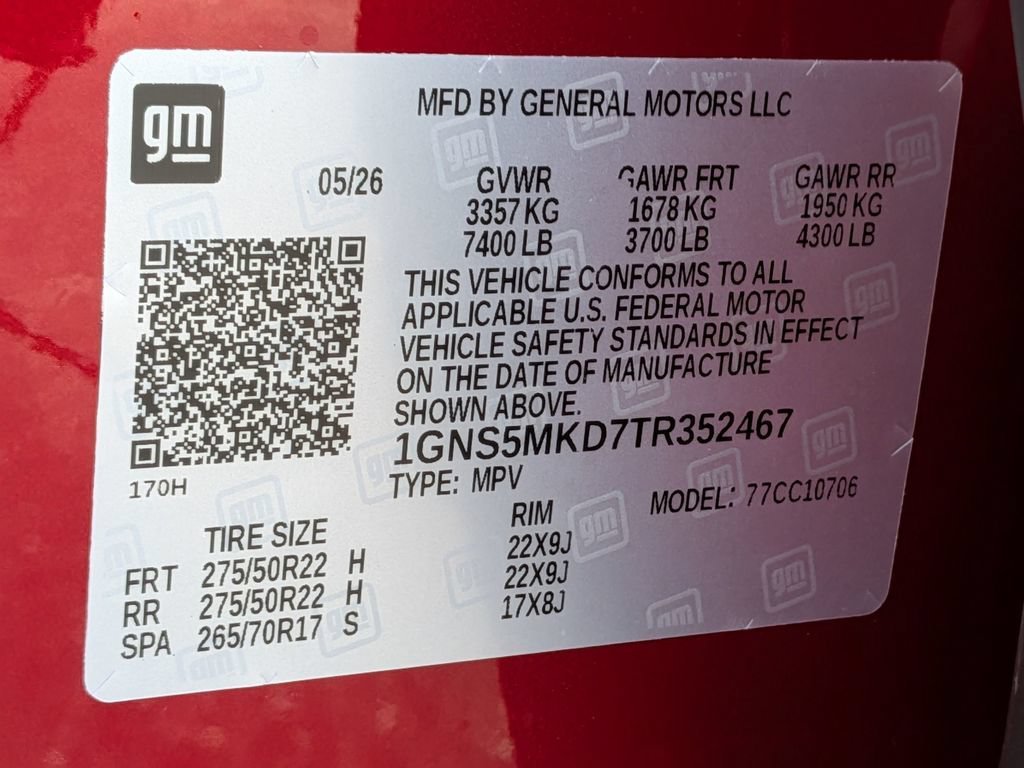 New 2026 Chevrolet Tahoe LS w/ LS Custom Edition RWD image 30