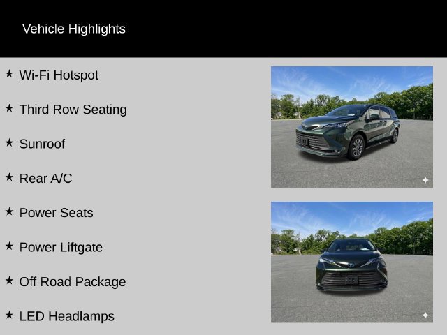 Used 2025 Toyota Sienna XLE FWD image 2