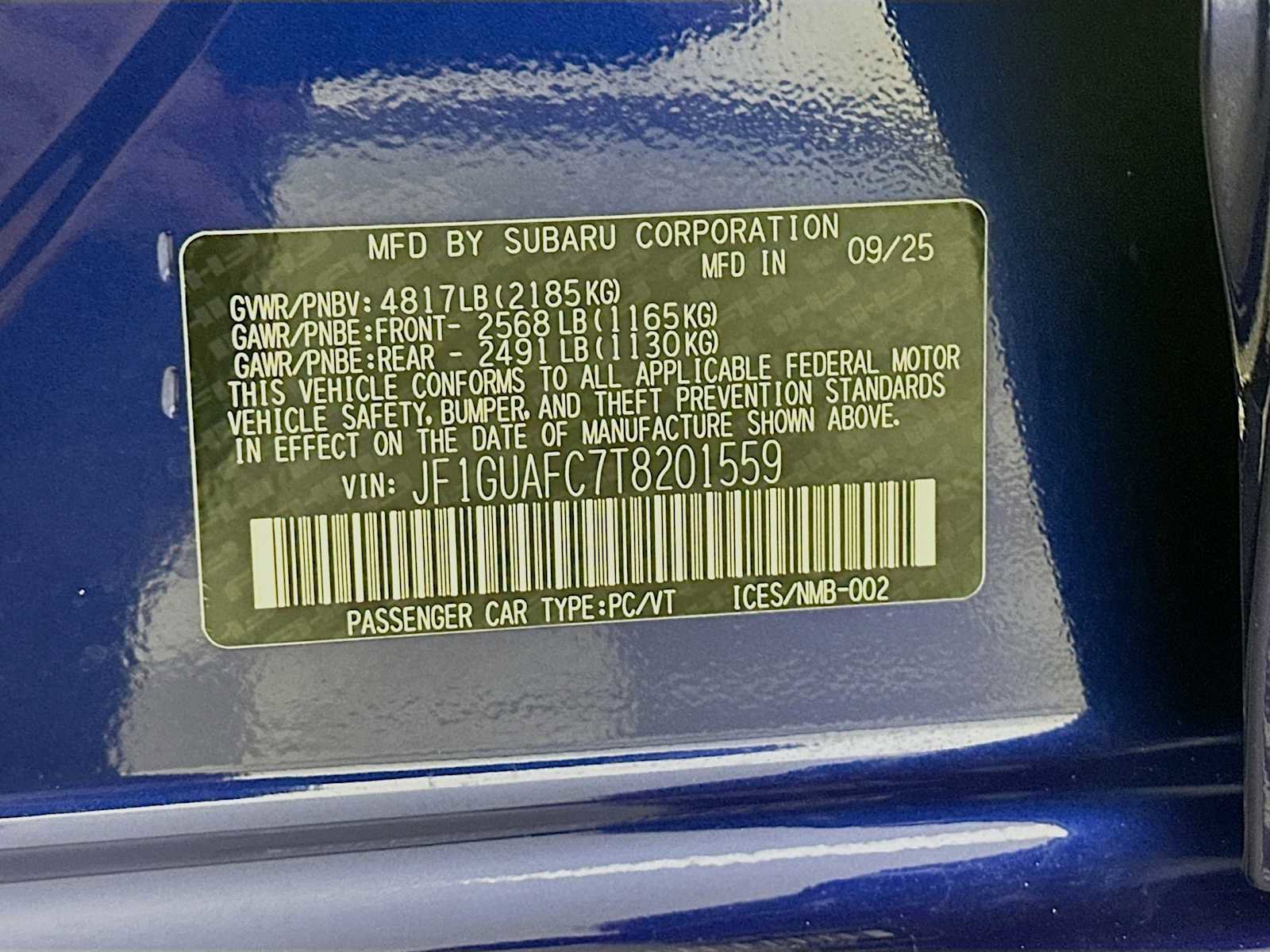 New 2026 Subaru Impreza 2.0i Sport image 28