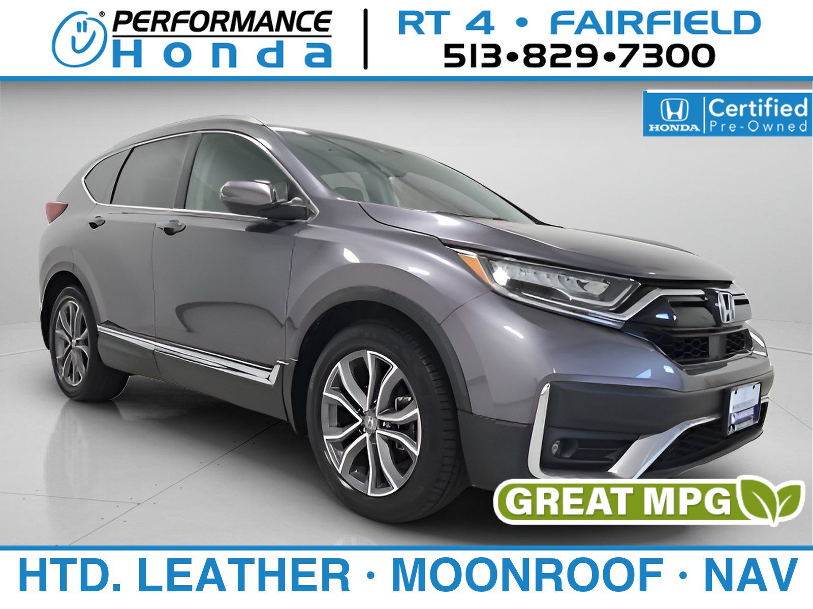 Certified 2020 Honda CR-V Touring