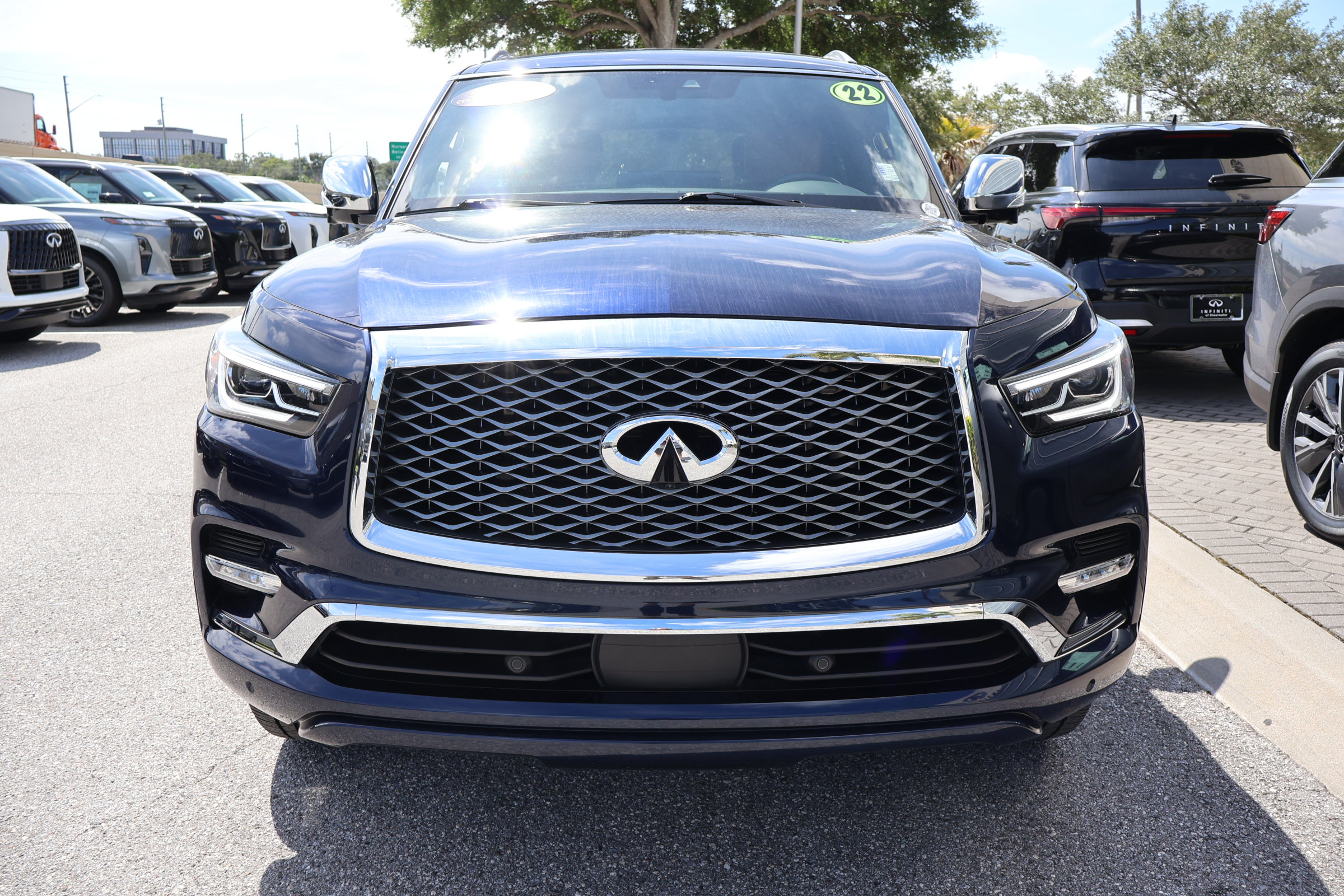 Certified 2022 INFINITI QX80 Sensory w/ Cargo Package RWD image 13