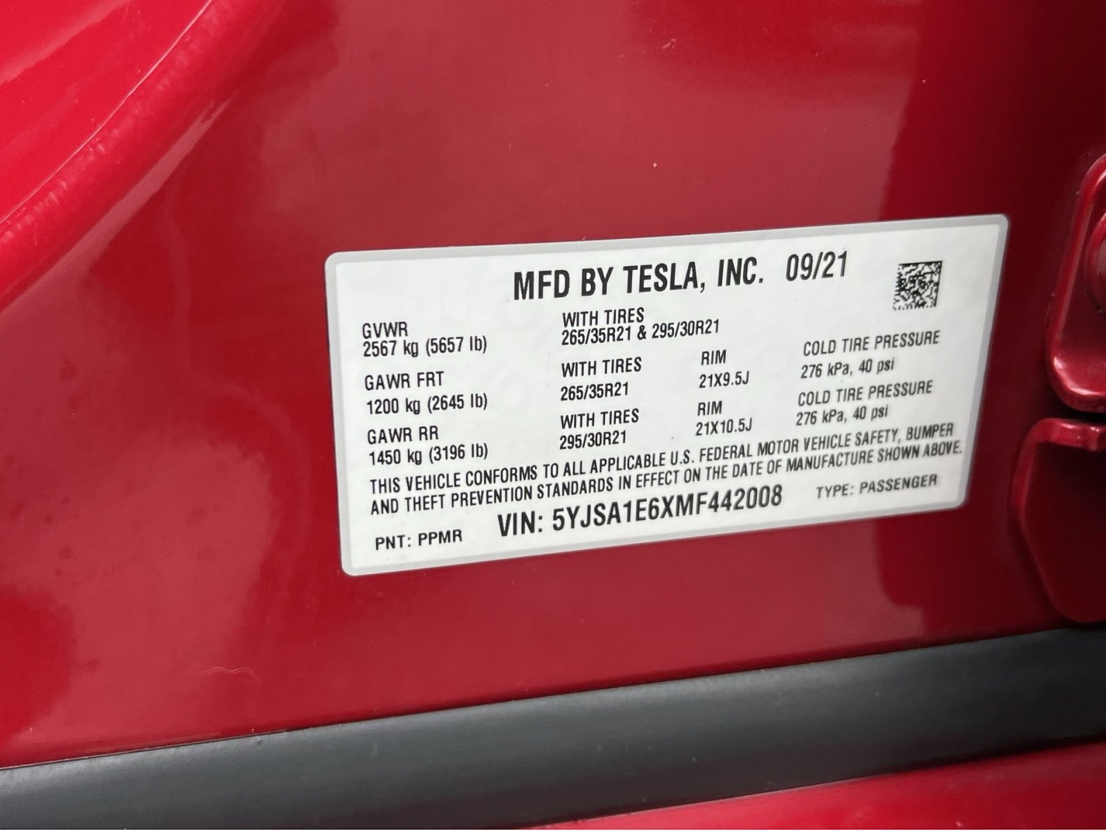 Used 2021 Tesla Model S Plaid image 35