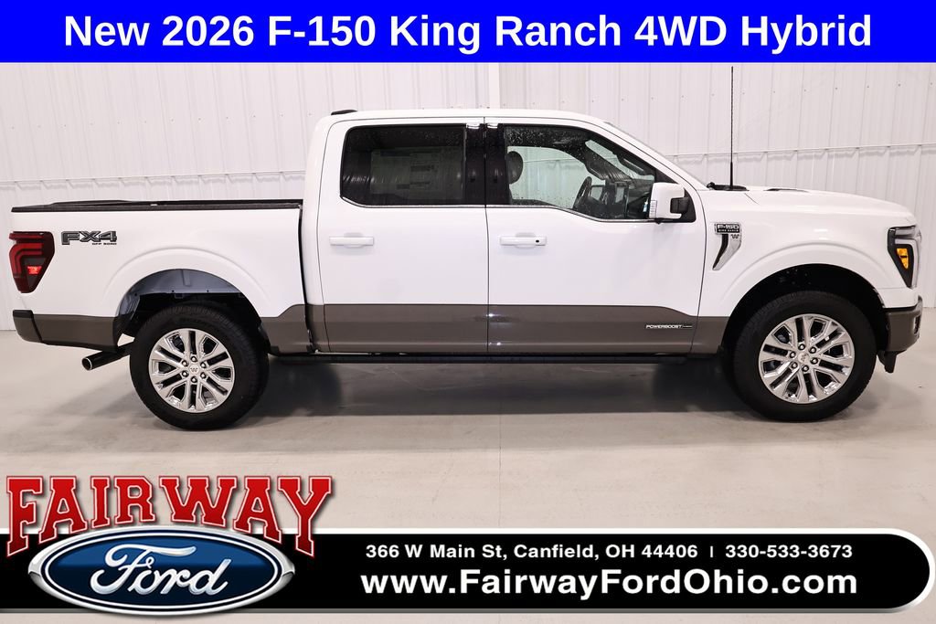 New 2026 Ford F150 King Ranch w/ Equipment Group 601A High