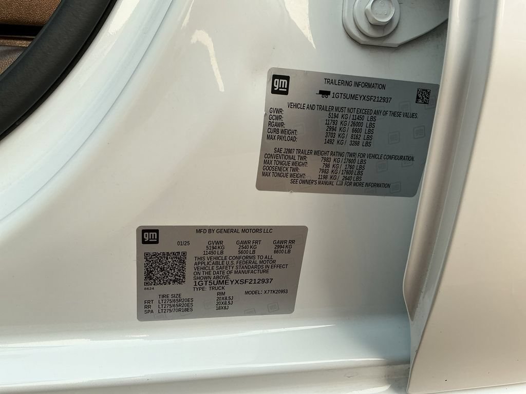 Certified 2025 GMC Sierra 2500 SLE AWD/4WD image 25