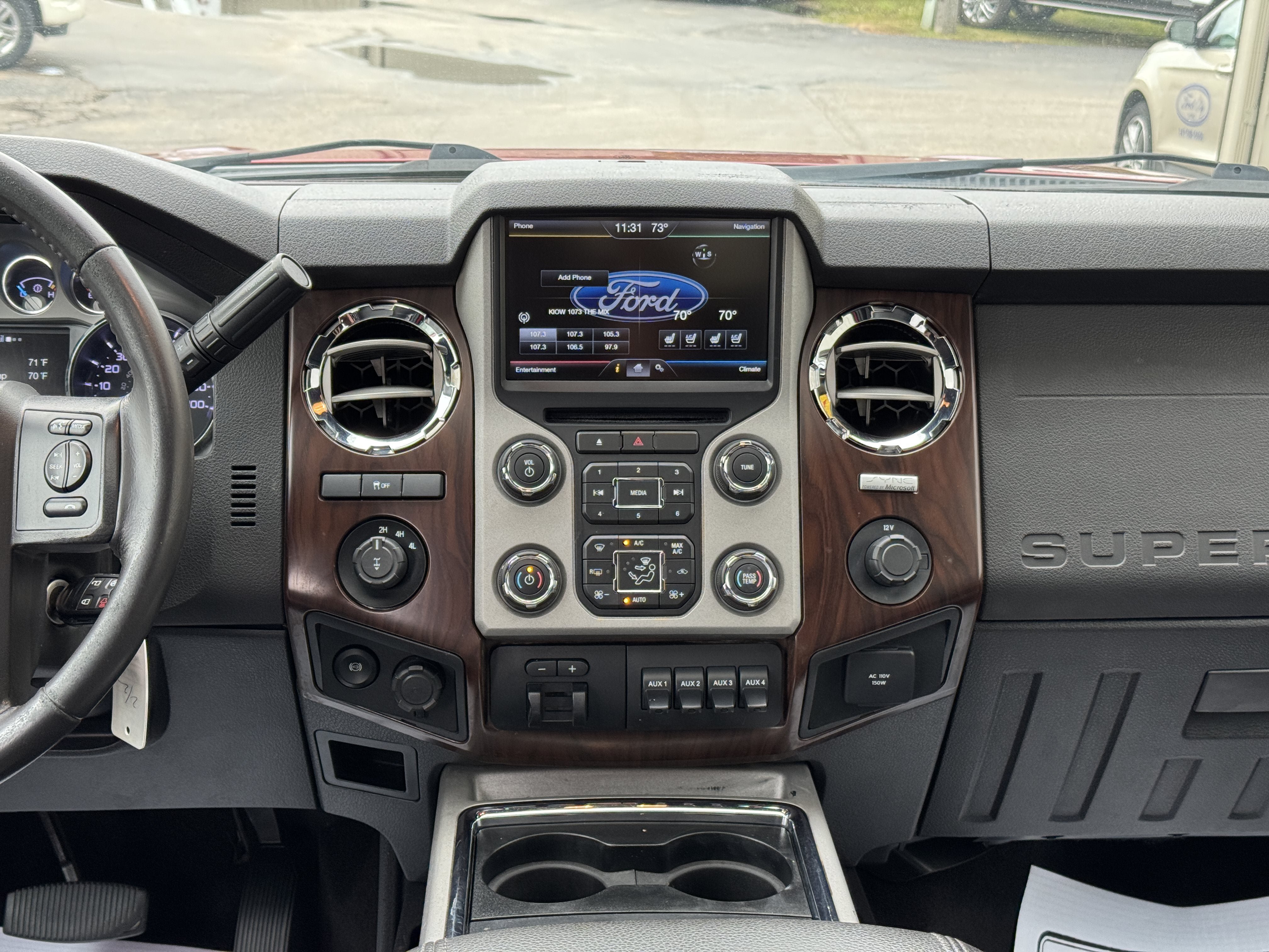 Used 2015 Ford F250 Lariat w/ Lariat Ultimate Package AWD/4WD image 14