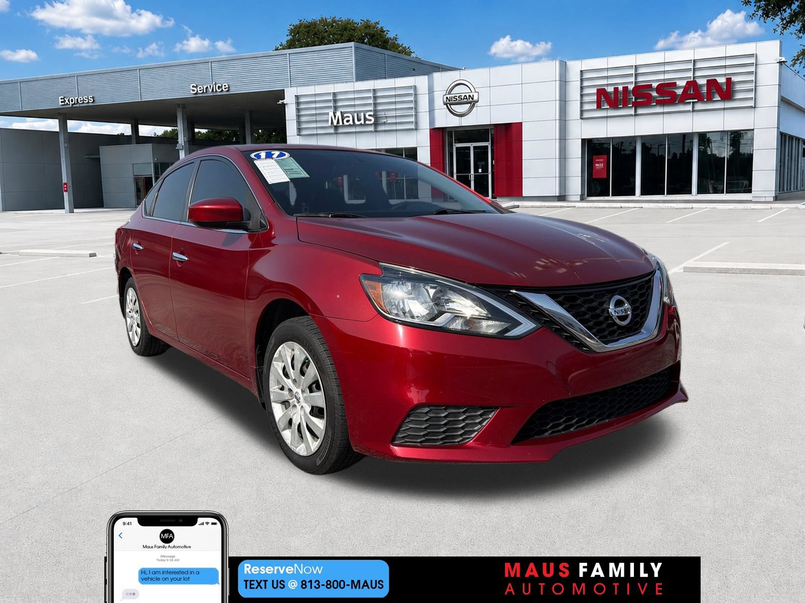Used 2017 Nissan Sentra SV