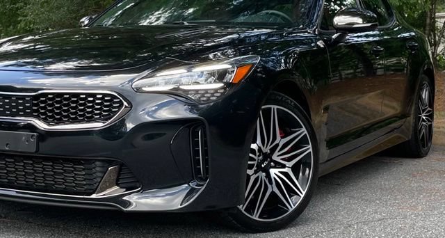 Used 2022 Kia Stinger GT1 w/ Red Interior Color Package AWD/4WD video 2