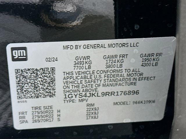 Used 2024 Cadillac Escalade ESV Luxury w/ LPO, Floor Liner Package image 34