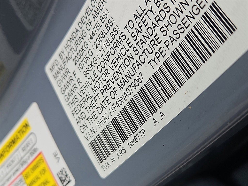 Certified 2022 Honda Accord Sport Special Edition image 6