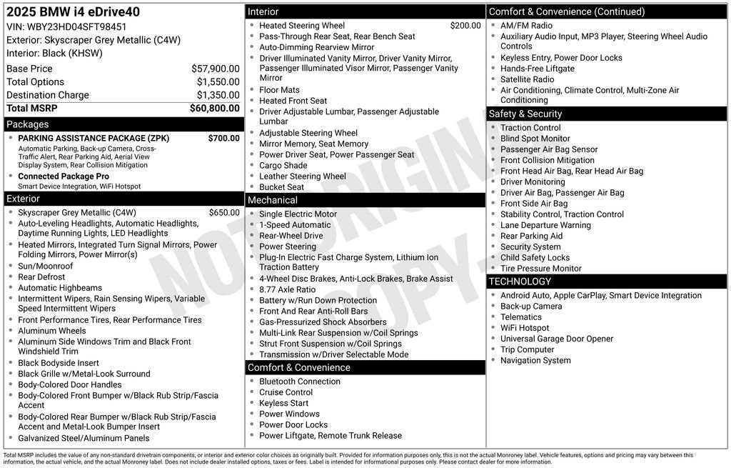 Used 2025 BMW i4 eDrive40 image 2