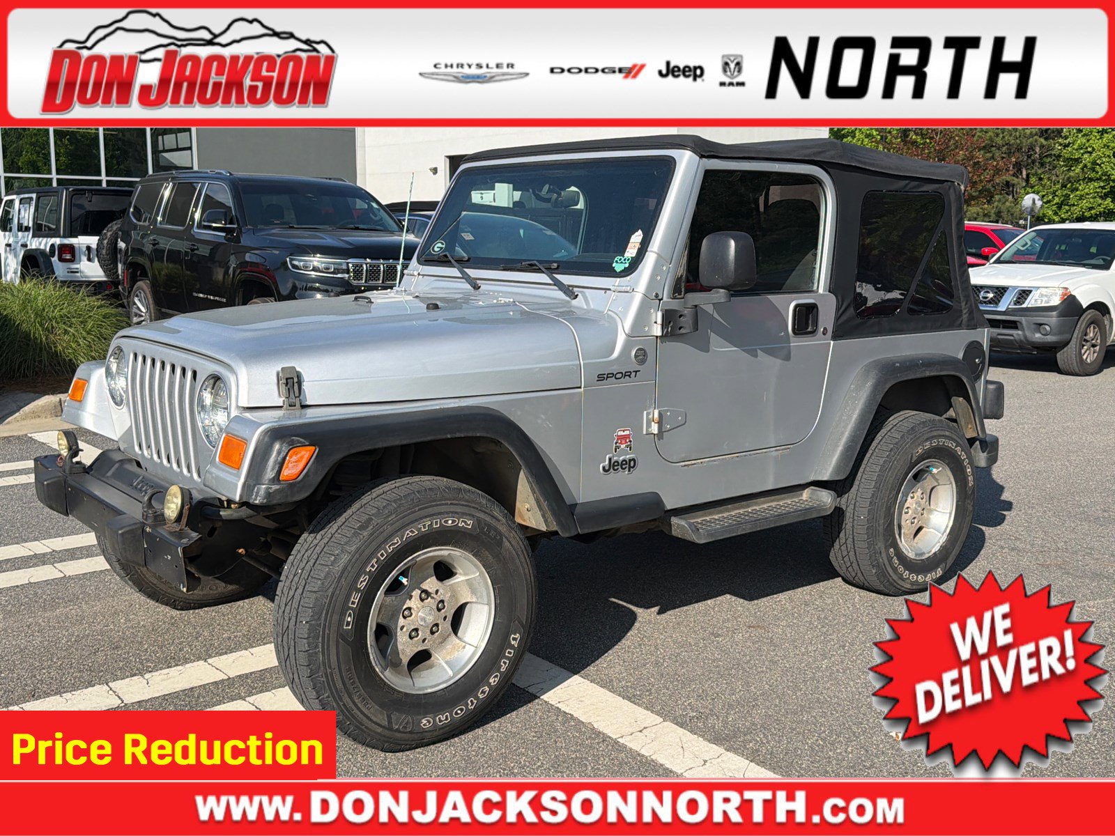 Used 2005 Jeep Wrangler Sport