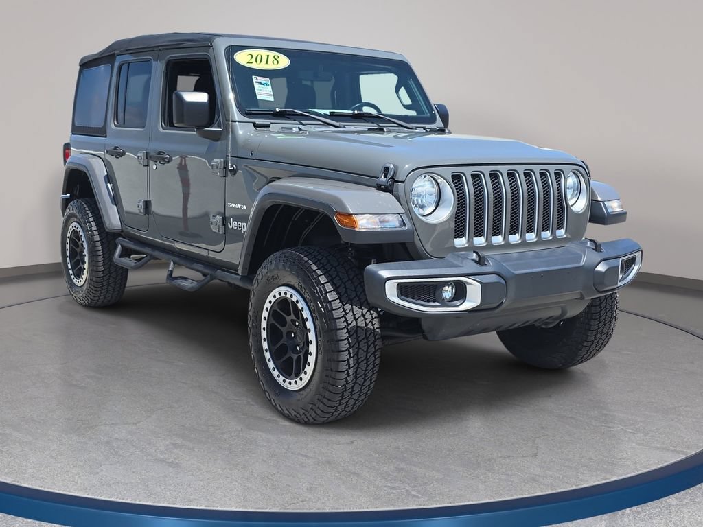 Used 2018 Jeep Wrangler Unlimited Sahara AWD/4WD image 4