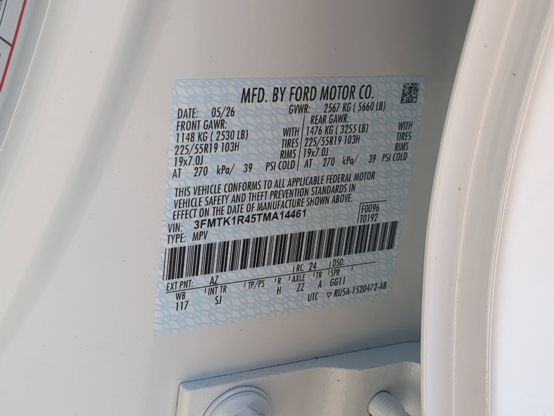 New 2026 Ford Mustang Mach-E Select RWD image 71