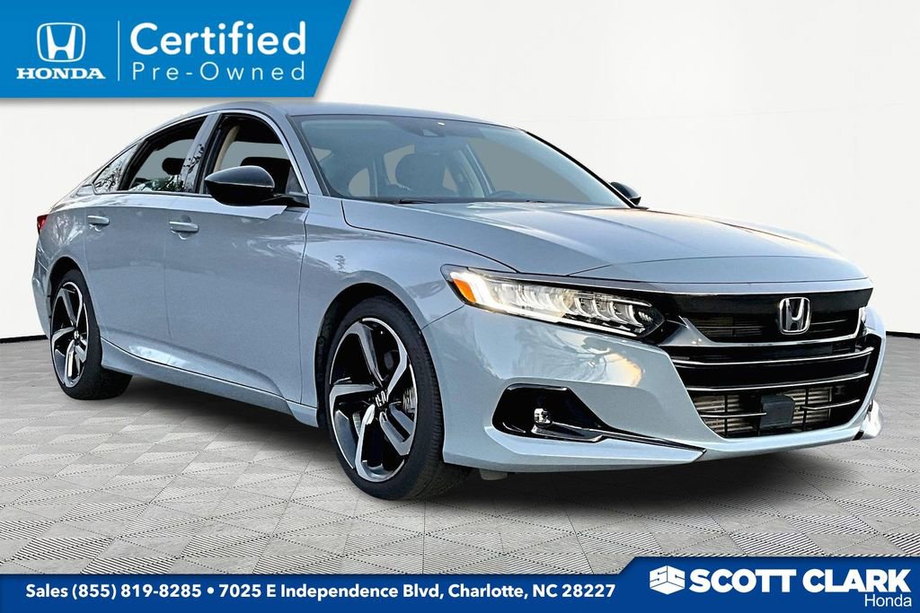 Certified 2021 Honda Accord Sport Special Edition