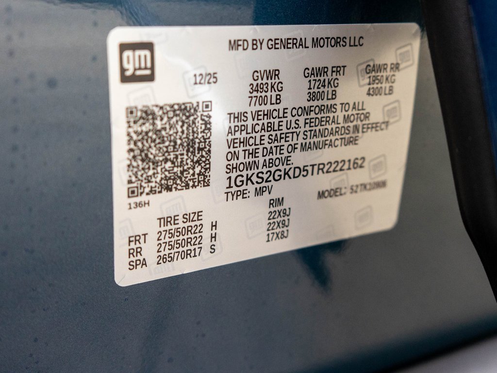 New 2026 GMC Yukon XL Elevation w/ Elevation Premium Package image 38