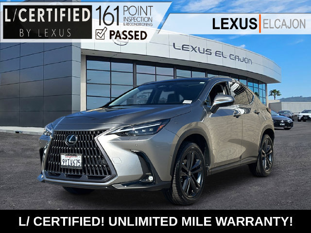 Certified 2026 Lexus NX 450h+ AWD w/ Accessory Package (Z2)